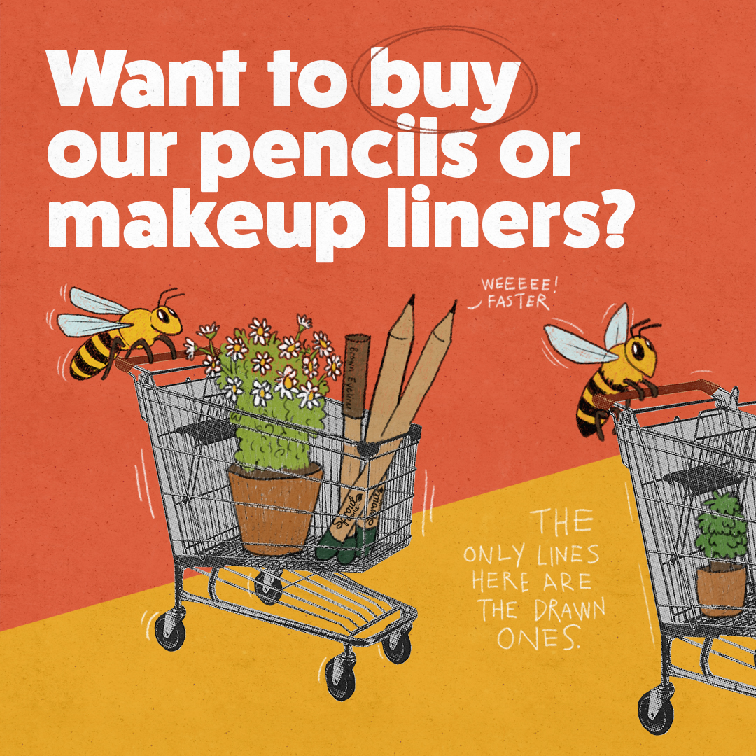 want to buy our pencils or makeup liners?