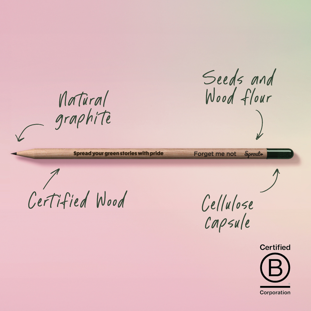 pencil infographic